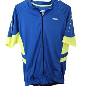 Men's/Women's Short Sleeve Cycling Jersey, fill zip, Xl, by ARSUXED